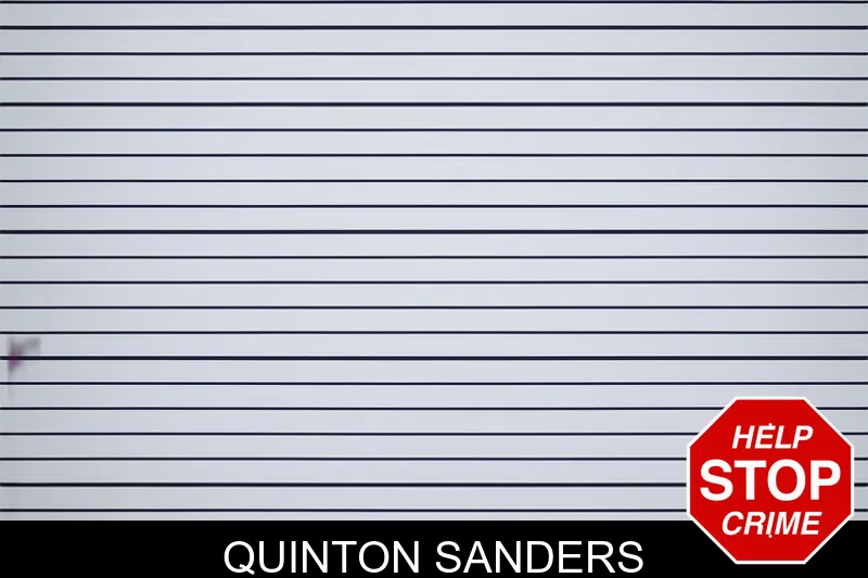 Quinton Sanders mugshot
