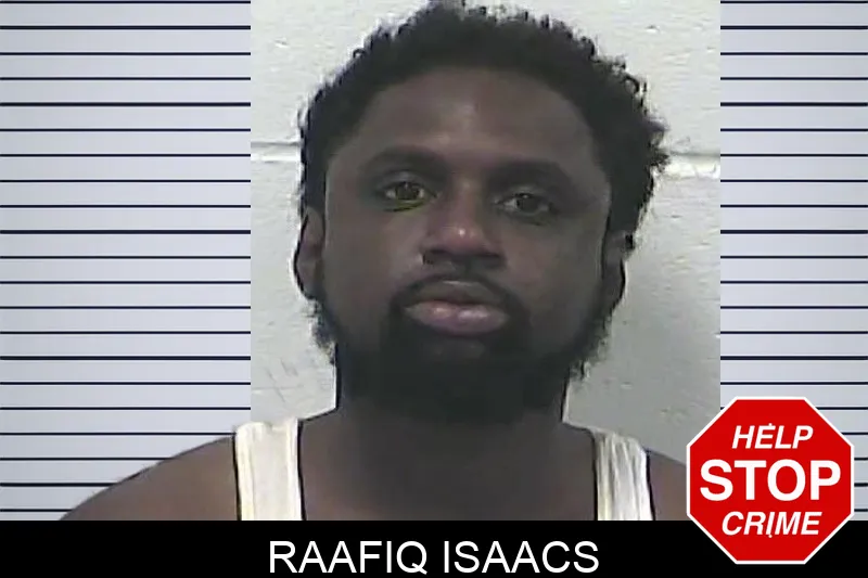 Raafiq Isaacs mugshot