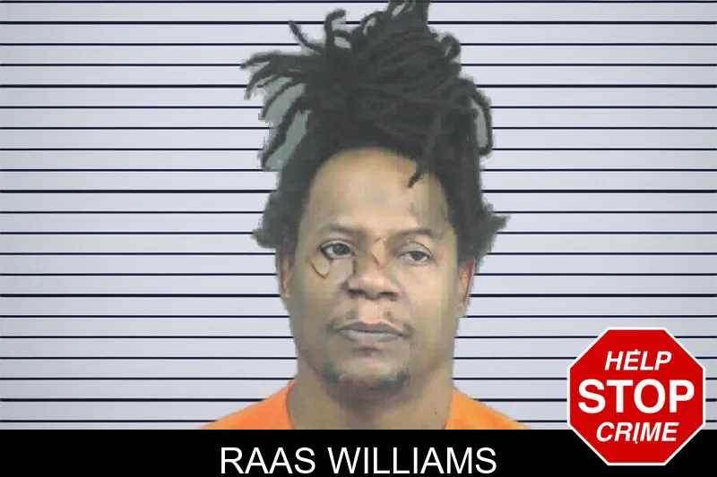 Raas Williams mugshot – Mitchell County , Georgia Raas Williams mugshot