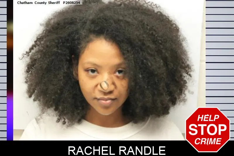 Rachel Randle mugshot – Chatham County , Georgia Rachel Randle mugshot