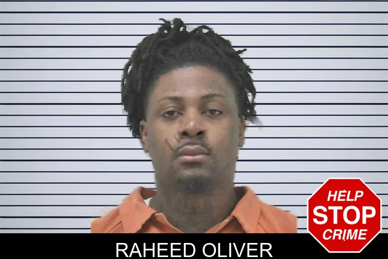 Raheed Oliver mugshot