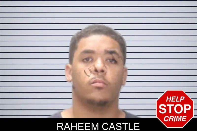 Raheem Castle mugshot