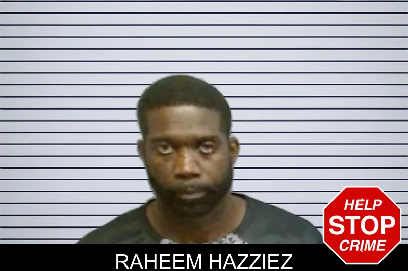 Raheem Hazziez mugshot