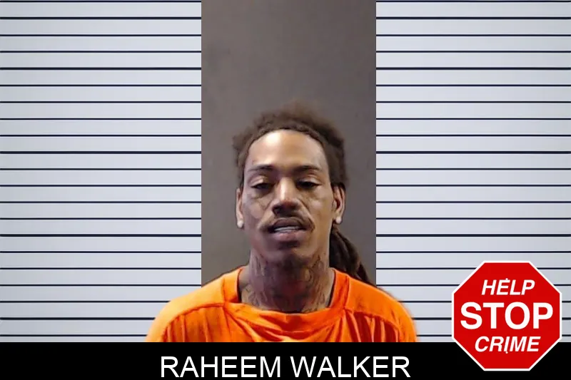 Raheem Walker mugshot