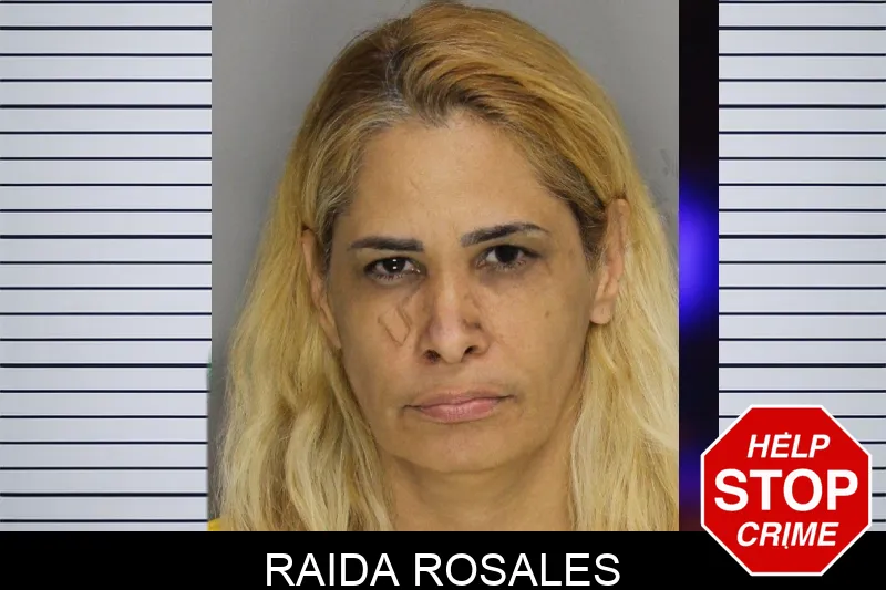 Raida Rosales mugshot