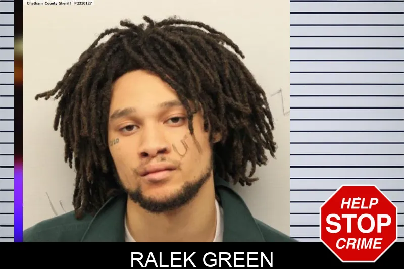 Ralek Green mugshot