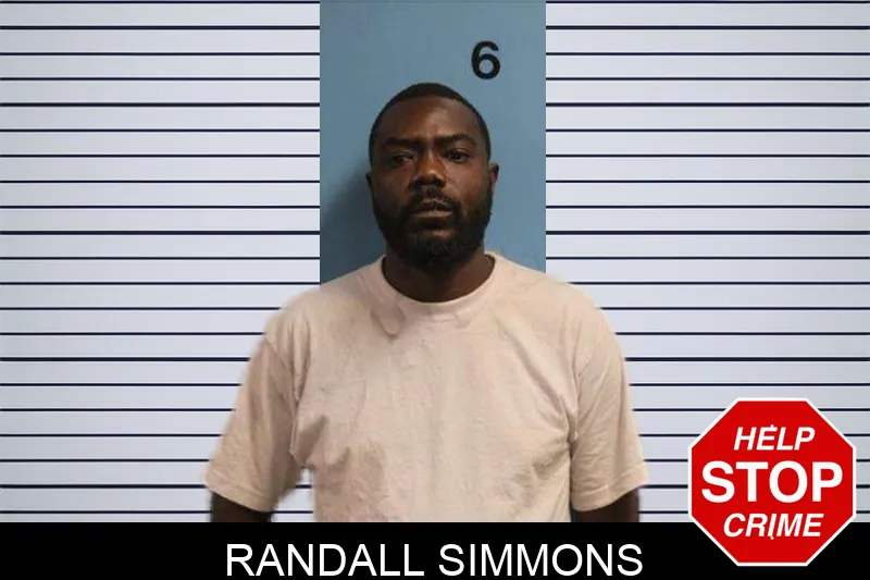Randall Simmons mugshot