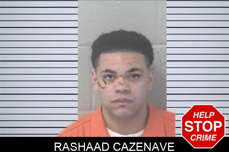 Rashaad Cazenave mugshot