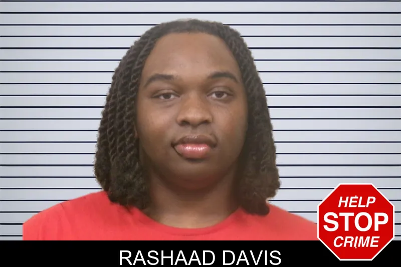 Rashaad Davis mugshot