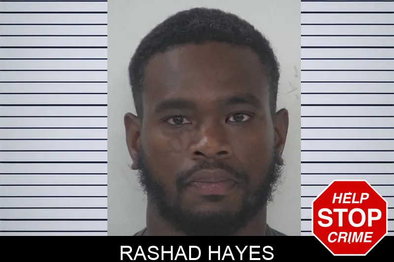 Rashad Hayes mugshot