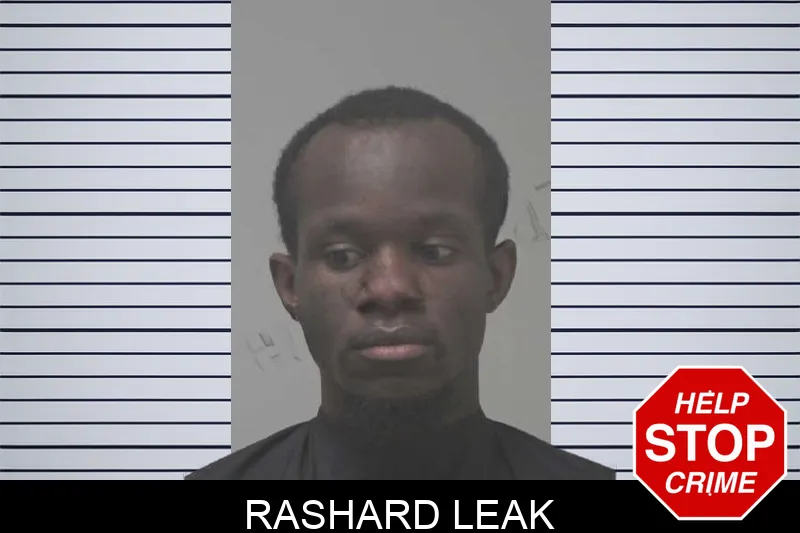 Rashard Leak mugshot