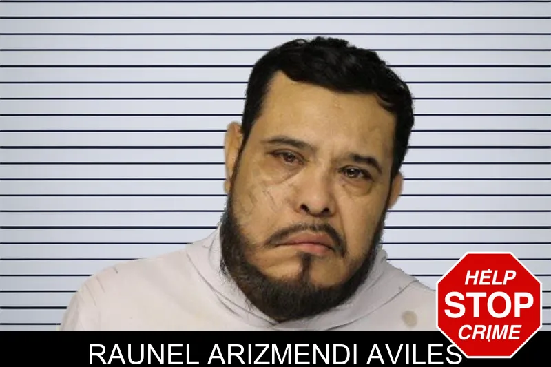 Raunel Arizmendi Aviles mugshot