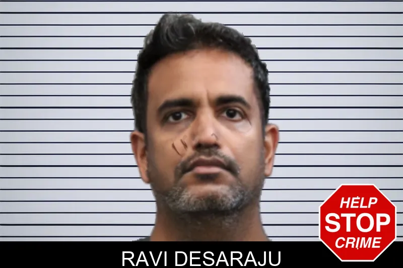 Ravi Desaraju mugshot