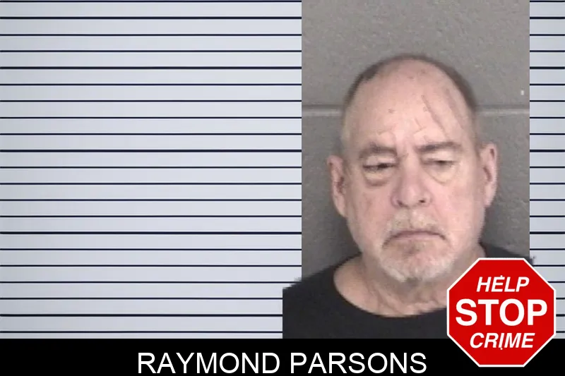 Raymond Parsons mugshot