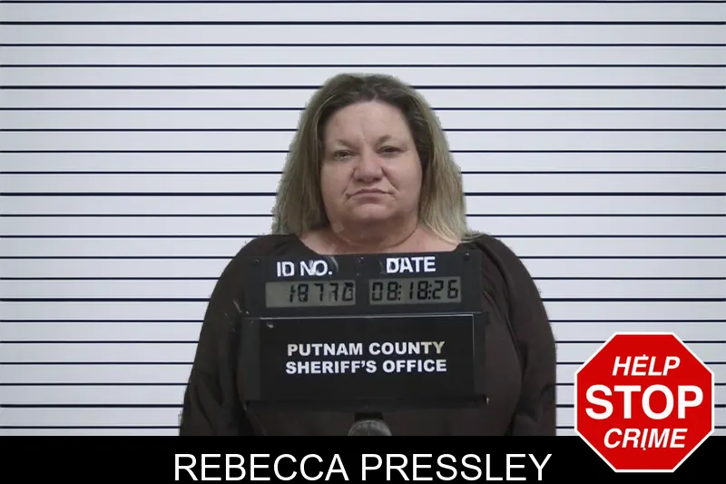 Rebecca Pressley mugshot – Putnam County , Georgia Rebecca Pressley mugshot