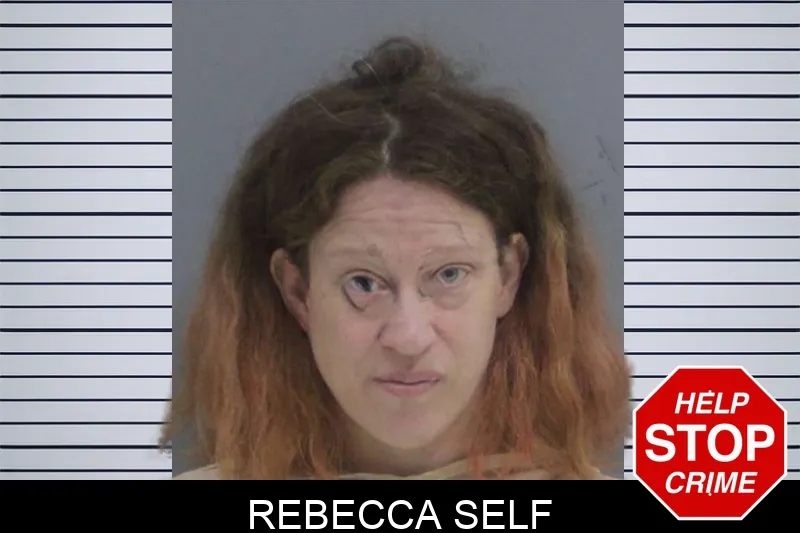 Rebecca Self mugshot