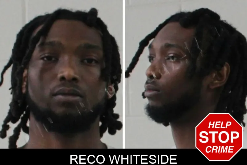 Reco Whiteside mugshot
