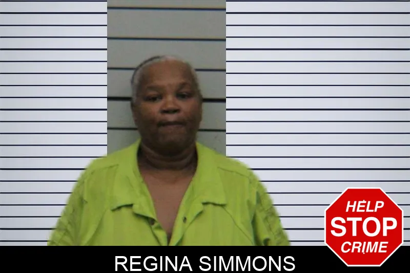 Regina Simmons mugshot