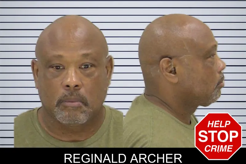 Reginald Archer mugshot