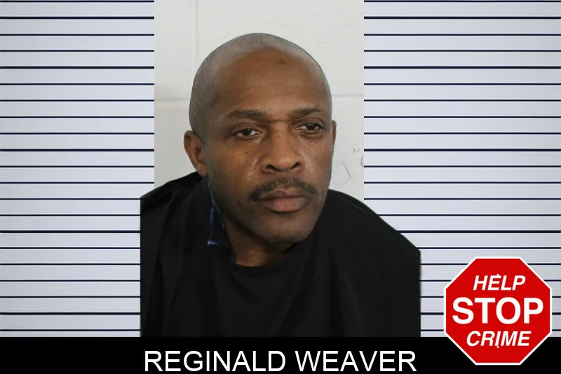 Reginald Weaver mugshot