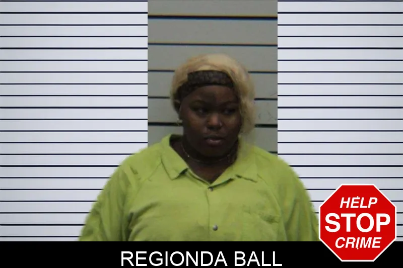 Regionda Ball mugshot