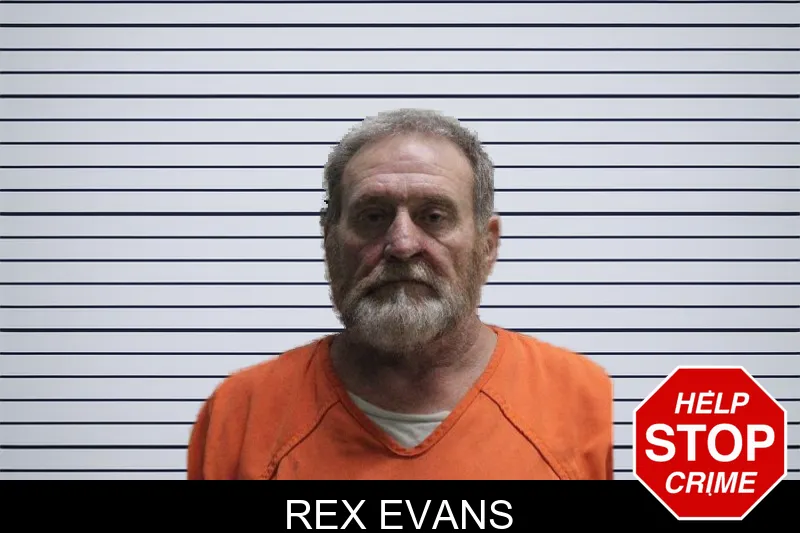 Rex Evans mugshot