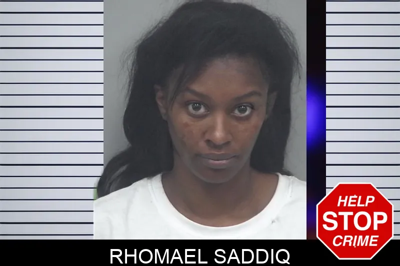 Rhomael Saddiq mugshot