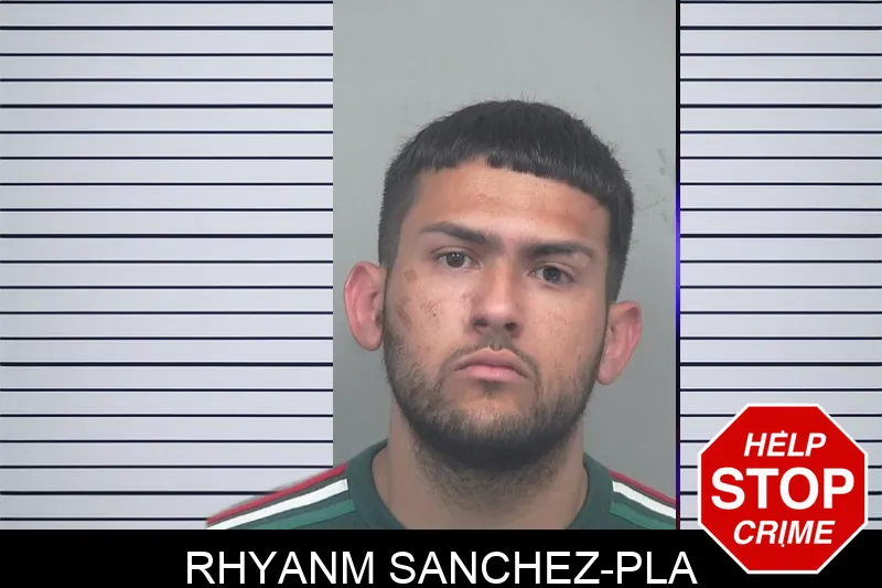 Rhyanm Sanchez-Pla mugshot