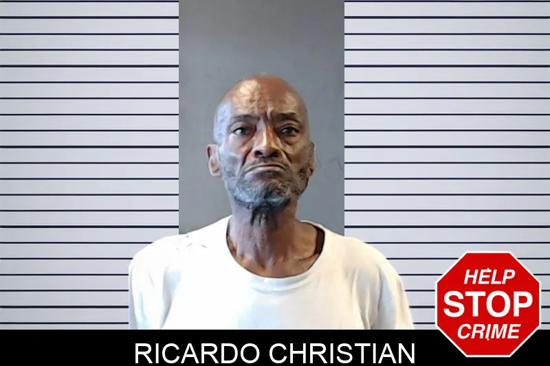Ricardo Christian mugshot
