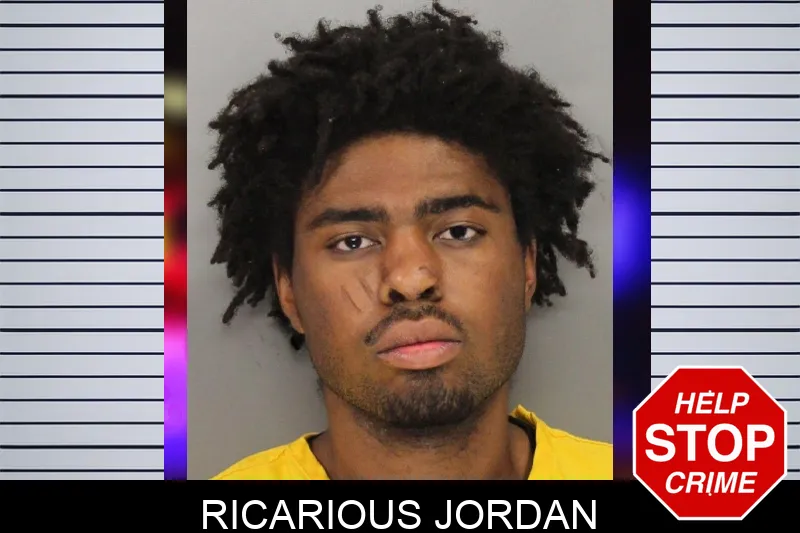 Ricarious Jordan mugshot