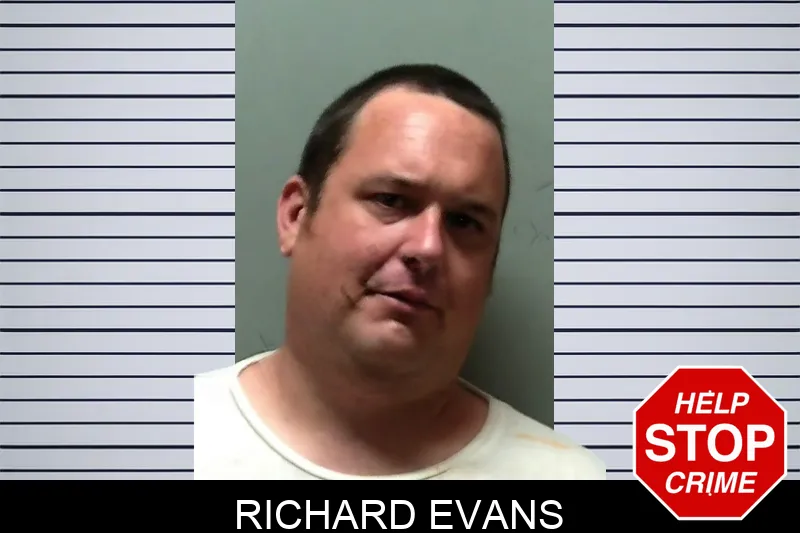 Richard Evans mugshot