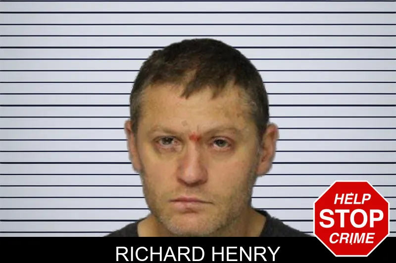 Richard Henry mugshot