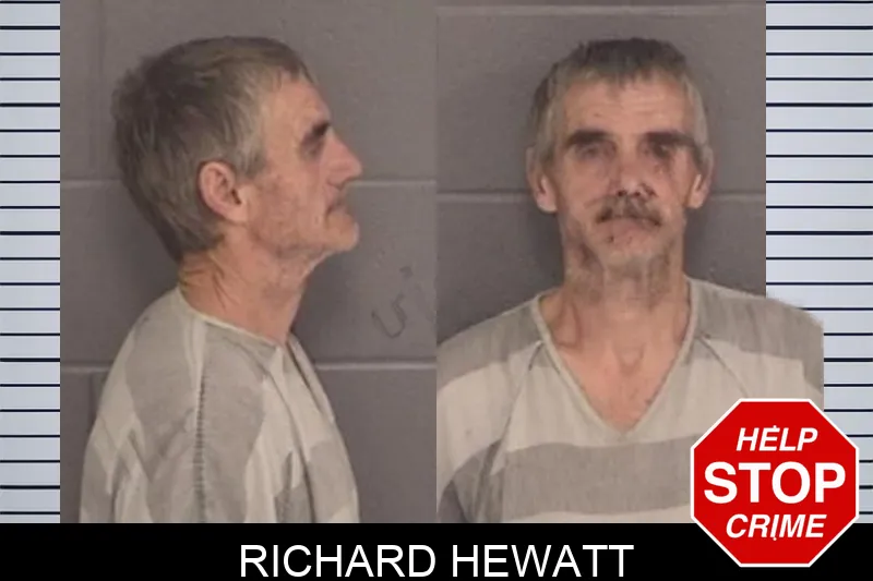 Richard Hewatt mugshot