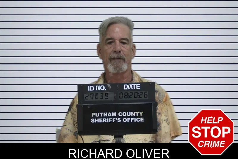 Richard Oliver mugshot – Putnam County , Georgia Richard Oliver mugshot