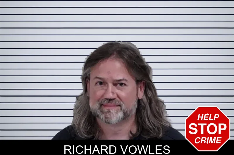 Richard Vowles mugshot