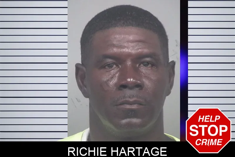 Richie Hartage mugshot