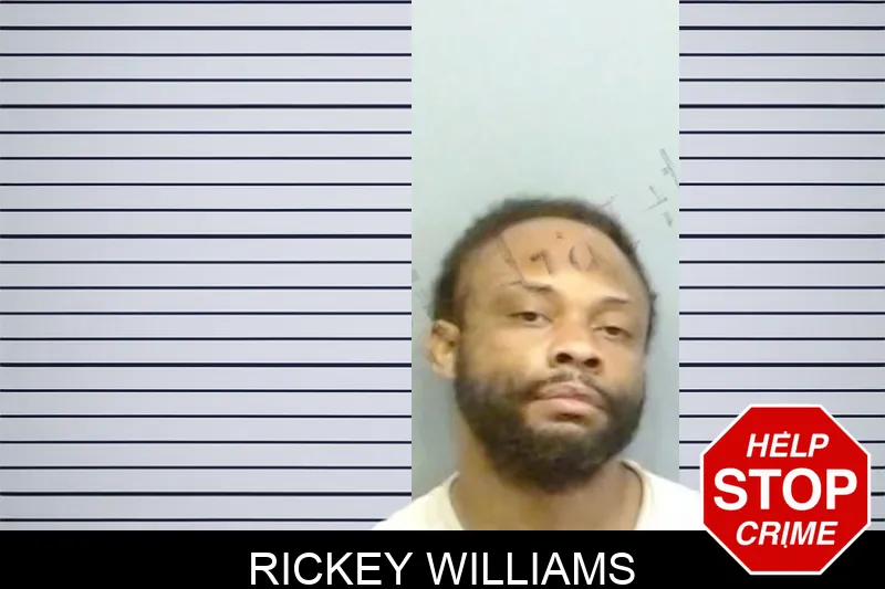 Rickey Williams mugshot