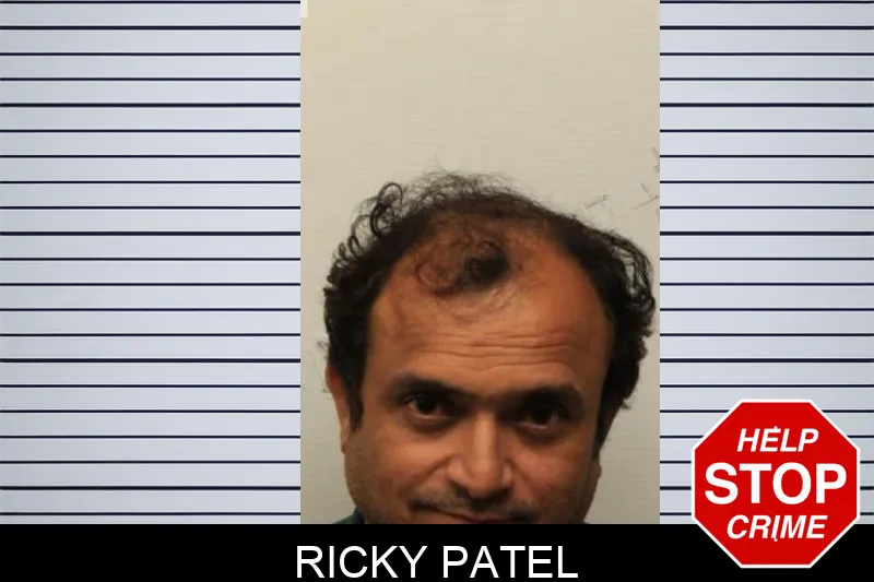 Ricky Patel mugshot