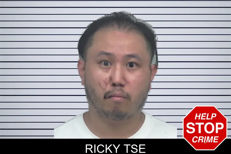 Ricky Tse mugshot