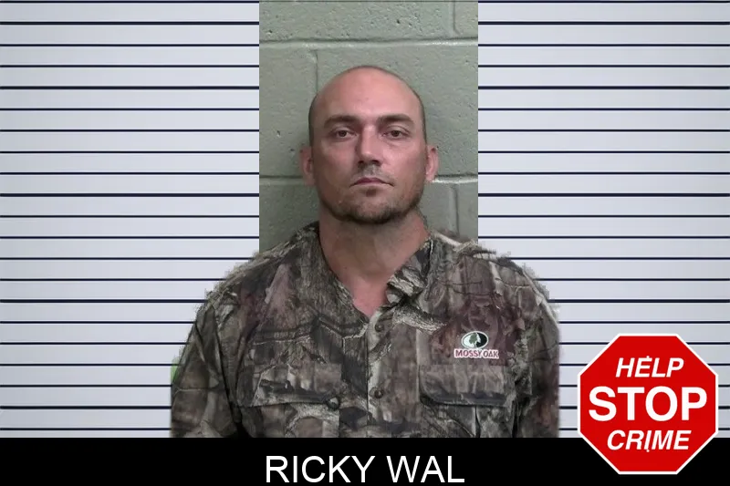 Ricky Wal mugshot