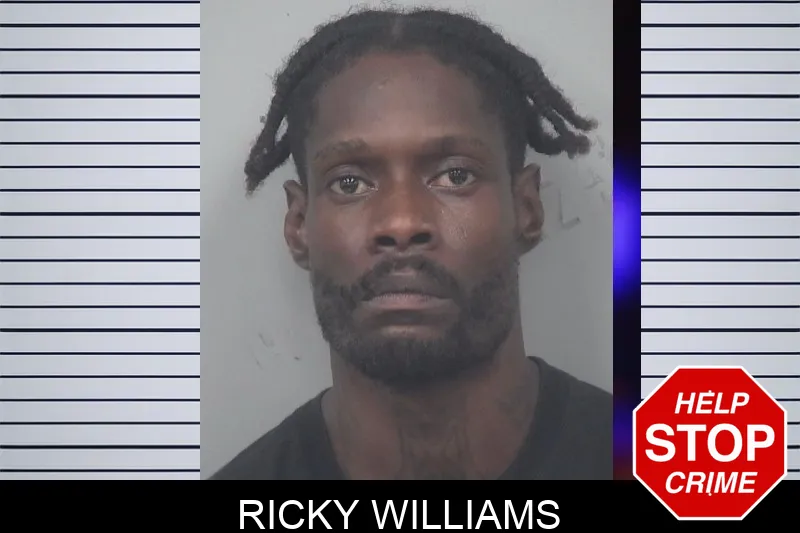 Ricky Williams mugshot