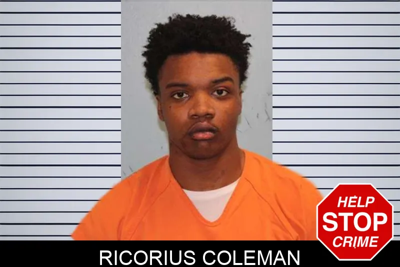 Ricorius Coleman mugshot
