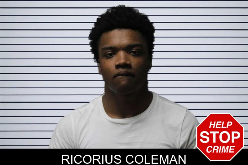 Ricorius Coleman mugshot