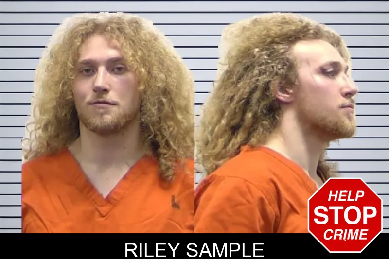 Riley Sample mugshot
