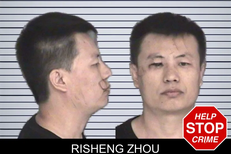 Risheng Zhou mugshot