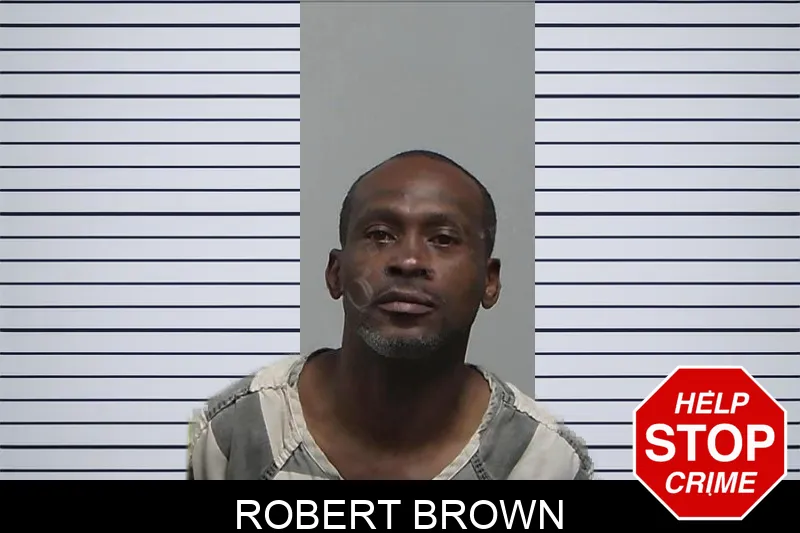 Robert Brown mugshot