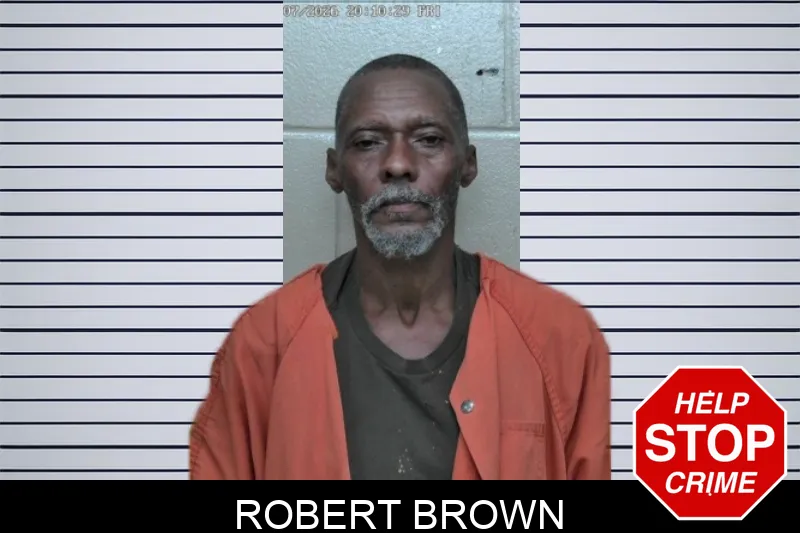 Robert Brown mugshot