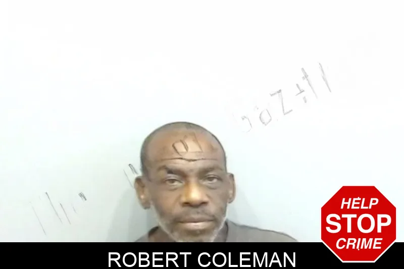 Robert Coleman mugshot