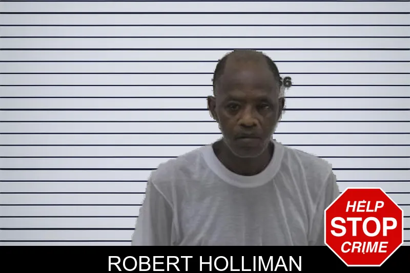 Robert Holliman mugshot