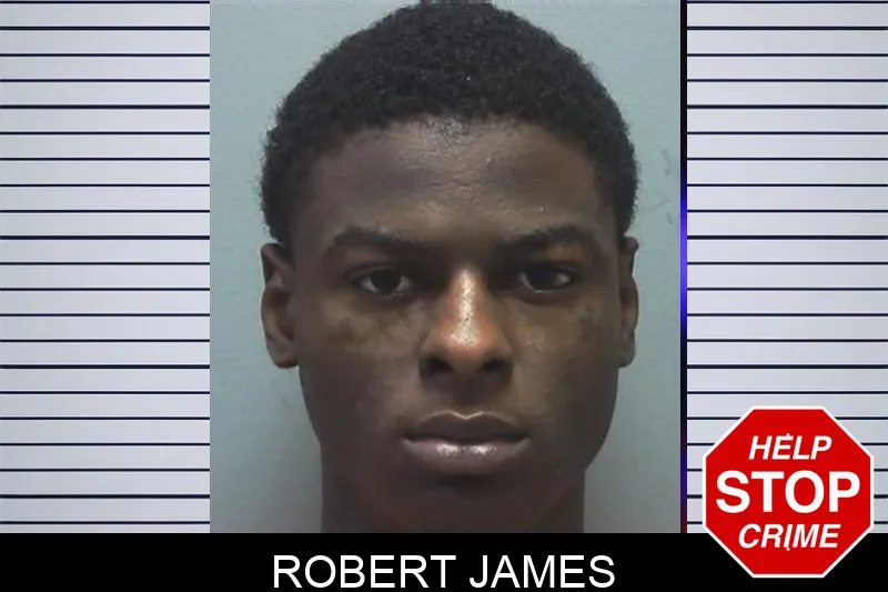 Robert James mugshot